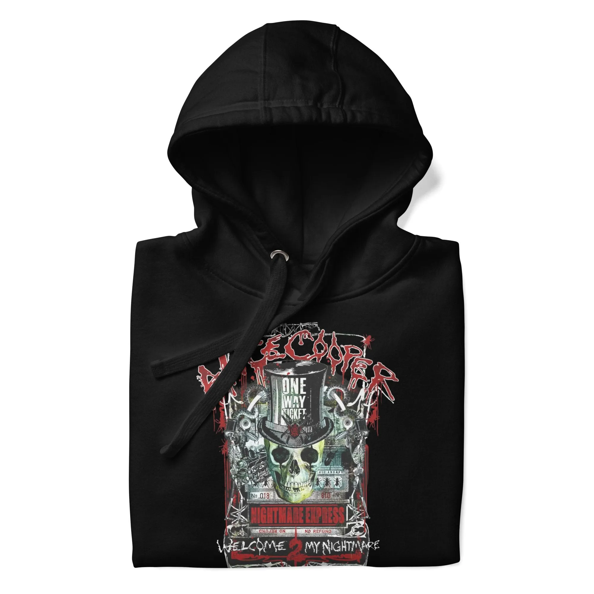 Alice Cooper Nightmare Express Classic Hoodie