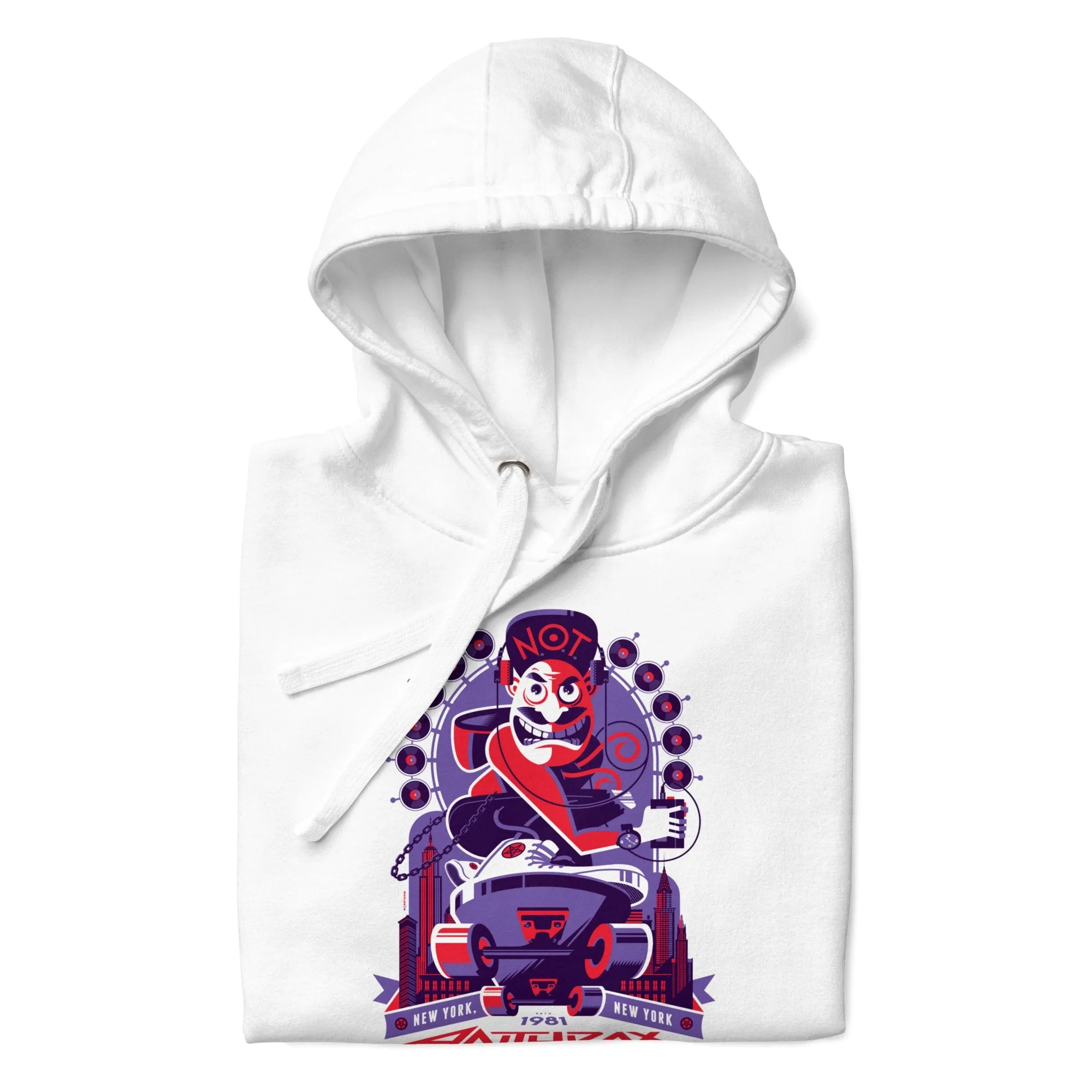 Anthrax New York 81 Classic Hoodie