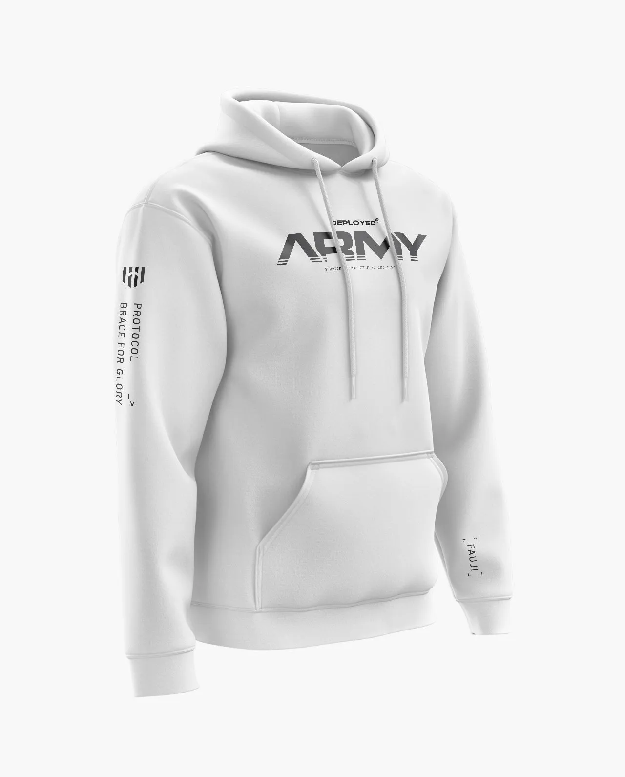 ARMY PROTOCOL Snow Soft Premium Hoodie