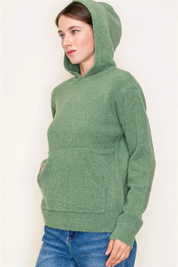 Boucle Pocket Hoodies - 3 Colors!