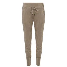 Candice Suede Pant - Quartz