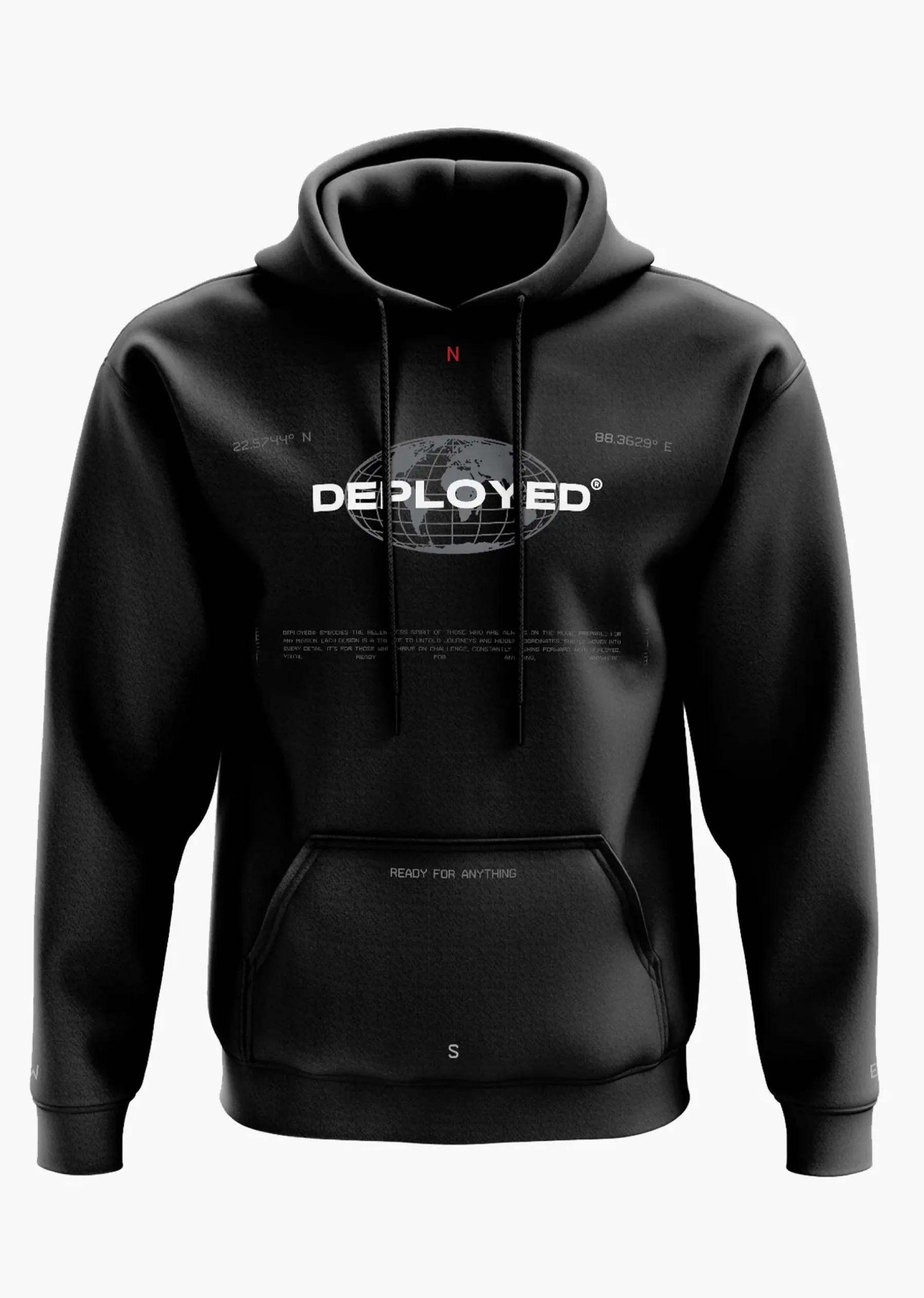 DEPLOYED WORLDWIDE Snow Soft Premium Hoodie