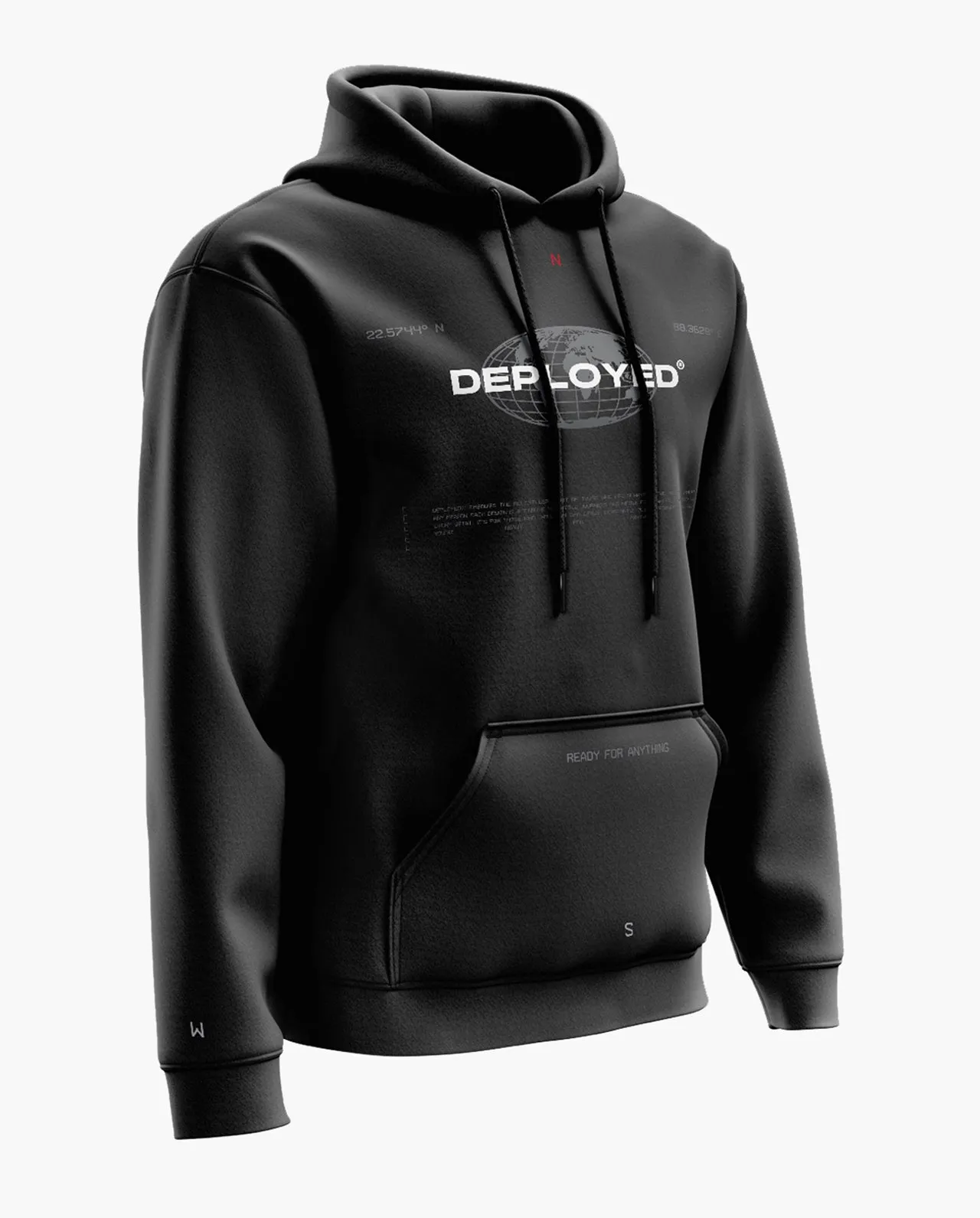 DEPLOYED WORLDWIDE Snow Soft Premium Hoodie