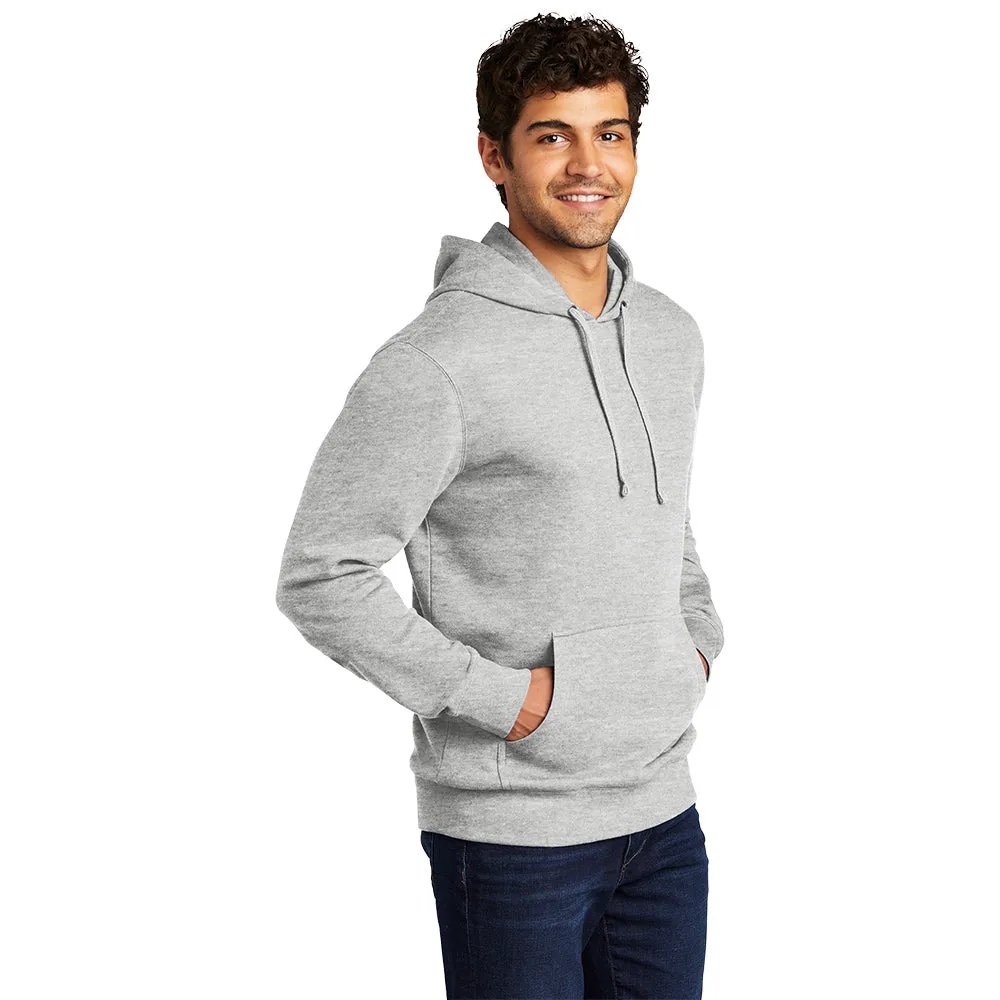 District DT6100 V.I.T. Fleece Hoodie - Light Heather Grey