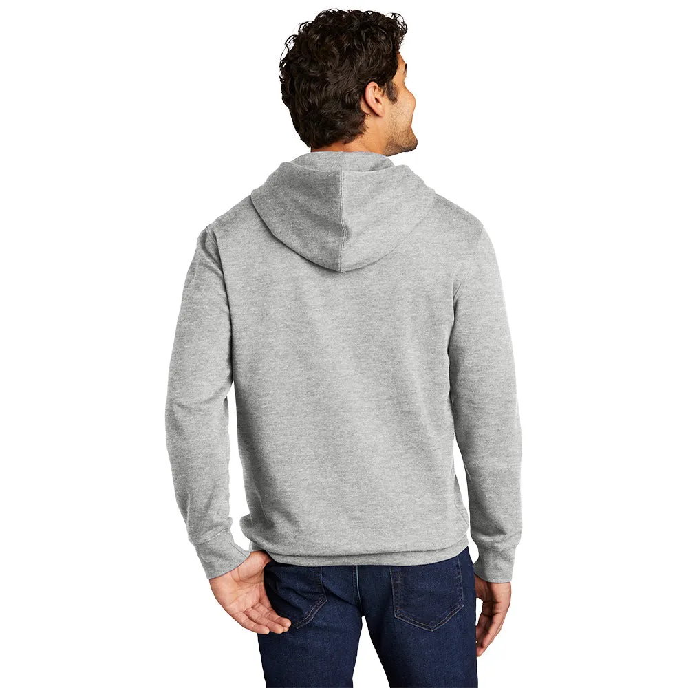 District DT6100 V.I.T. Fleece Hoodie - Light Heather Grey