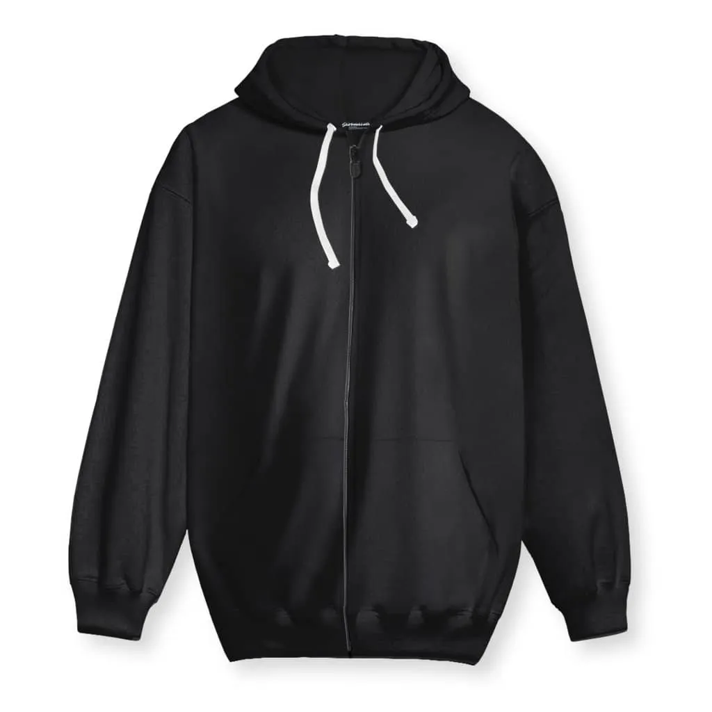 Hoes Mad Zip-Up Hoodie