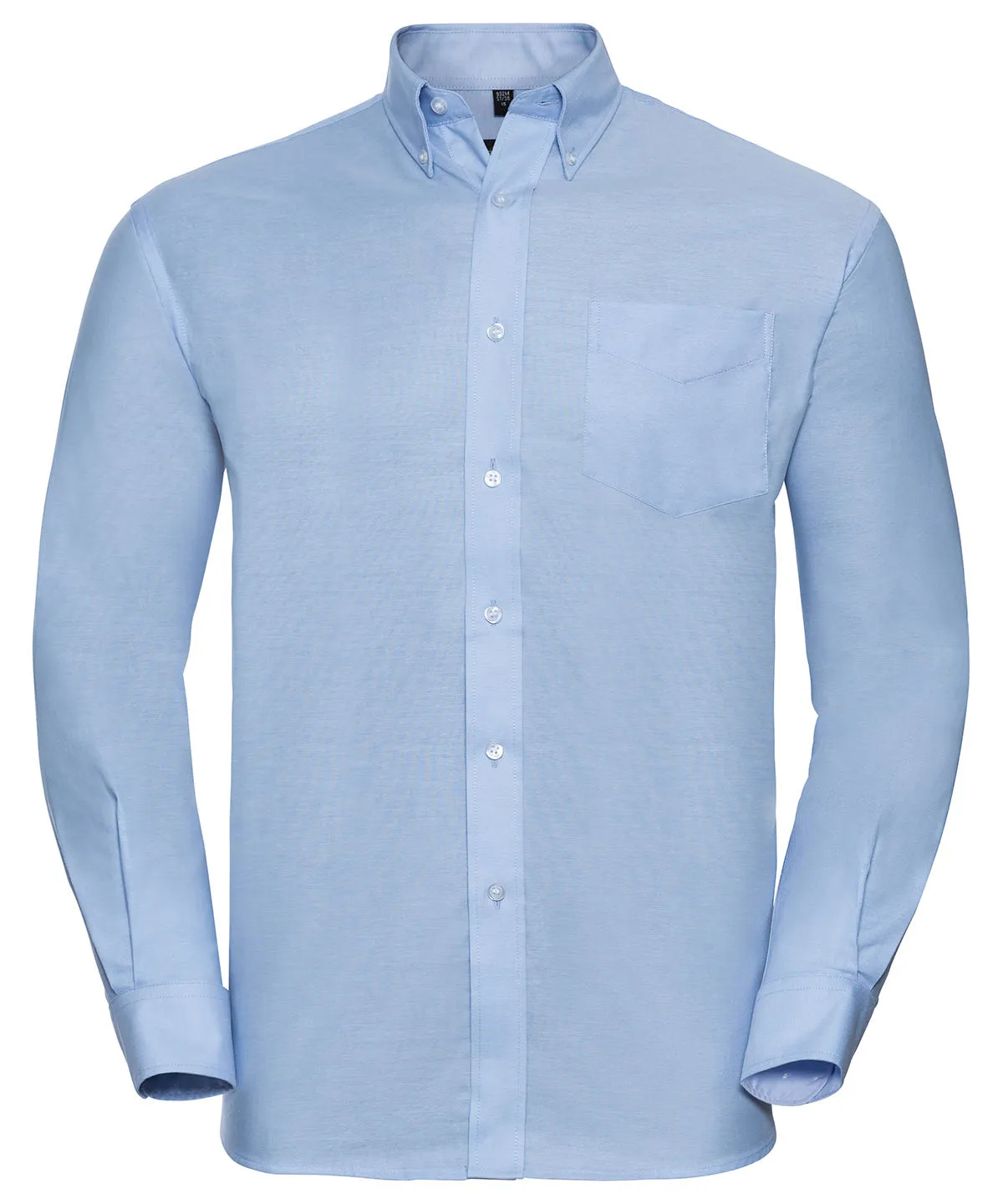 Long sleeve easycare Oxford shirt | Oxford Blue