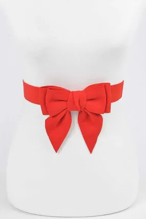 Merry & Bright Bow Belt